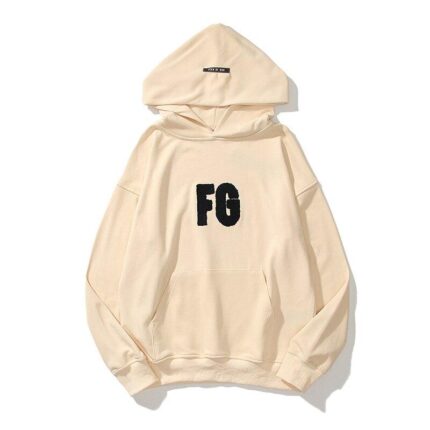 Essentials FG Flocking Cotton Oversized Hoodie