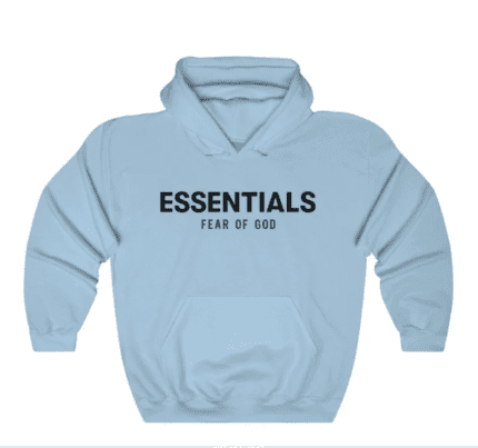 Essentials Khaki Polyester Hoodie