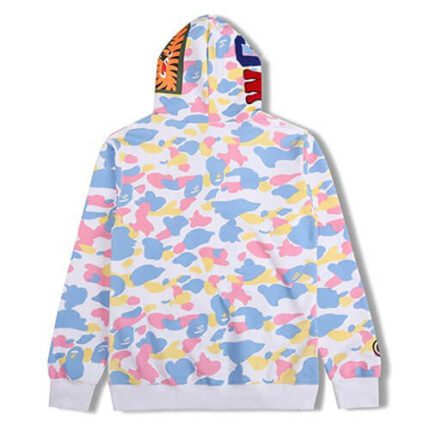 Bape New Multi Camo Relaxed Hoodie