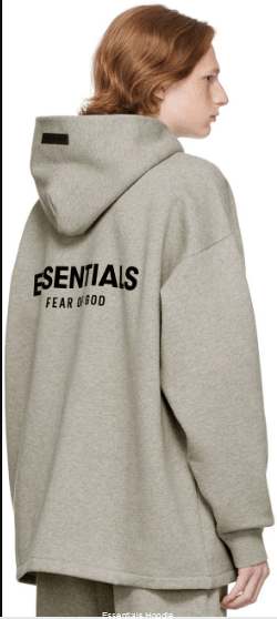 ESSENTIALS Relaxed Gray Hoodie 1 Hoodie Store Official