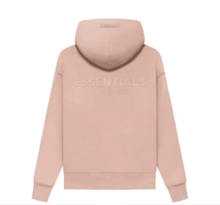 Fear of God Essentials knit Pink Pullover Hoodie